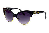 Черные брендовые женские очки для солнца очки солнцезащитные Christian Dior Shopen Чорні брендові жіночі