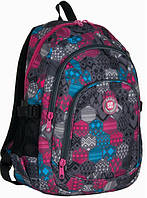 Рюкзак женский спортивный рюкзак PASO 16-1829C разноцветный Shopen Рюкзак міський жіночий спортивний рюкзак