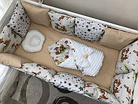 Комплект постільної білизни Baby Comfort Малюк Оленя mn