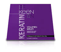 Ампульна сироватка для об'єму волосся Keen Keratin Volumen Serum (7 ампул по 10 мл) prof