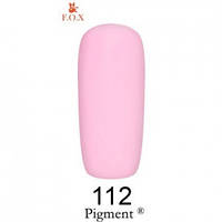 Гель-лак F.O.X Gel Polish Gold Pigment 112 розовый 6 мл prof