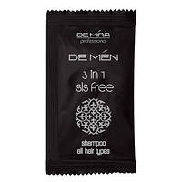 Шампунь для мужчин DeMira Professional DeMen 3-in-1 Shampoo 3 в 1 (10 мл) prof