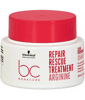 Маска для волос Schwarzkopf Professional BC Repair Rescue PeptideTreatment Boccтaнaвливaющaя 200 мл prof