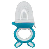 Ниблер для прикорма младенцев "Зайчик" MGZ-0002(Blue) прорезиненная ручка Shopen Ніблер для прикорму немовлят