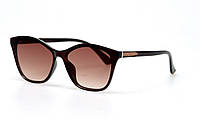 Коричневые очки солнцезащитные женские очки на лето для женщин Shopen Коричневі окуляри сонцезахисні жіночі