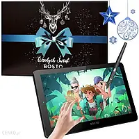 Планшет Bosto Tablet graficzny BT-12HDT 11.6'' LCD z dotykowym ekranem piórem + świąteczne opakowanie