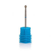 Насадка алмазная Nail Drill "Шарик" 001 030B диаметр 3 мм синяя prof