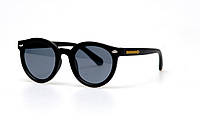 Детские черные очки солнцезащитные 1508c14 Shopen Дитячі чорні окуляри сонцезахисні 1508c14