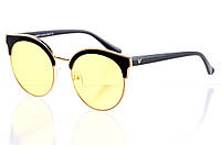 Круглые имиджевые женские очки прозрачные для женщин для имиджа Shopen Круглі іміджеві жіночі окуляри прозорі