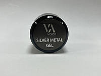 Гель-фарба Valeri Silver Metal Gel 5 мл prof
