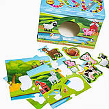 Навчальна гра Тварини на фермі (на основі методу Монтессорі) 10156012 "Ранок", фото 8