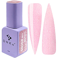 Гель-лак DNKa 0093 светло-розовый с блестками 12 мл prof
