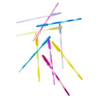 Щіточки для вій нейлонові Multicolor, (50 шт./уп) Червоний