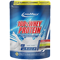 Протеин IronMaxx 100% Whey Protein 500 grams (Banana yoghurt)