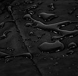 Чохол для садового гриль 150 X 55 X 100 см від дощу та пилу Lund 99762 чорний oxford 210 D Польща, фото 5