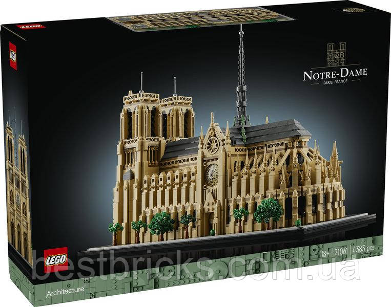 Конструктор Lego Architecture Нотр-Дам де Парі 21061, фото 1