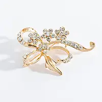 Брошка бабка "Style SW01". Жіноча брошка. Ошатна прикраса брошка