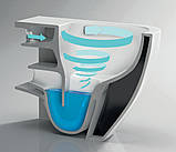 Унітаз підвісний Mixxus Premium Bevel-0301-T3 515x355x365mm, система змиву Tornado 3.0 (MP6472), фото 4