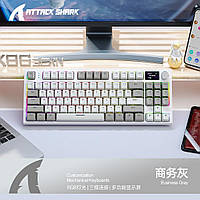 Механическая беспроводная клавиатура Attack Shark k86 RGB 75% BT/2.4G/Type-C Hot Swap и 1,2-дюймовый
