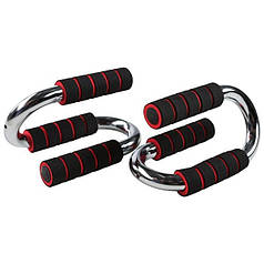 Стійки для віджимань металеві з неопреновою ручкою Push Up Stand