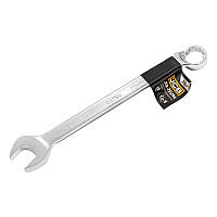 Ключ гаечный рожково-накидной 19 мм отогнутый на 75 градусов JCB-75519A