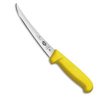 Нож кухонный обвалочный Victorinox Fibrox Flexible (гибкий)15 см, желтый