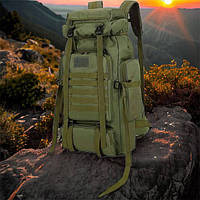 Военный рюкзак. Рюкзак тактический на 70л больший армейский баул, походная сумка / BH-125