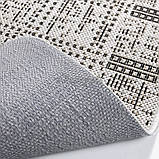 Безворсовий Килим на Гумовій основі на Кухню Kitchen 1924708 Світло- Сірий 67х200 см, фото 6