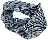 Женский теплый шарф-снуд Giorgio Ferretti Голубой с розовым (S1645420) fr