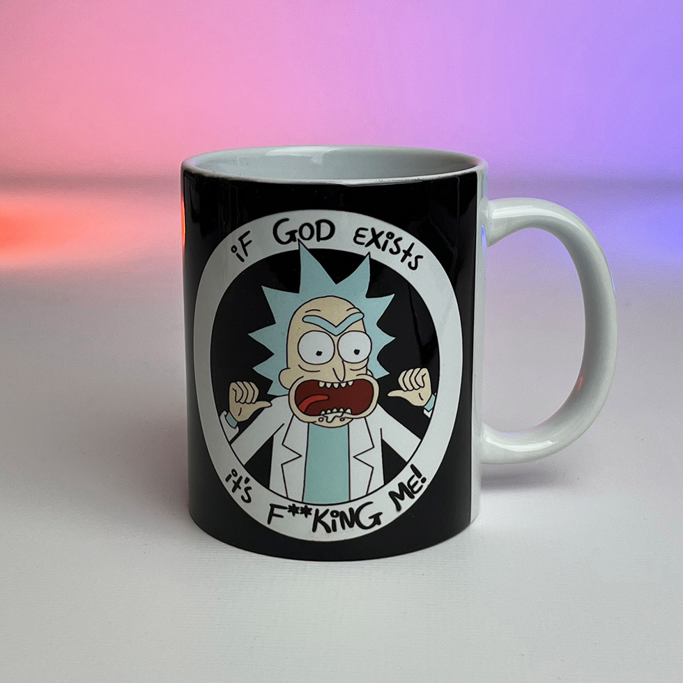 Кружка RWB - Rick and Morty - Rick