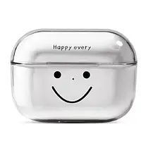 Чехол для наушников Infinity Plastic Case Apple AirPods 3 Transparent Print 1 Smile