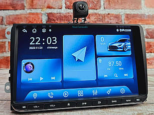 Штатна магнітола Volkswagen Passat/Caddy/Jetta/Golf/Transporter 2/32 Гб, Android, CarPlay, Can
