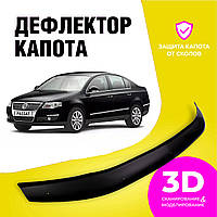 Мухобойка Volkswagen Passat B6 с 2005-2010г Фольксваген Пасат Б6 Дефлектор капота