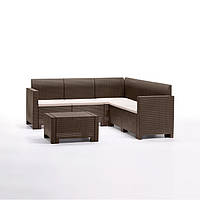 Комплект мебели для террасы на 6 мест. Bica Nebraska Corner (угловой диван и стол)