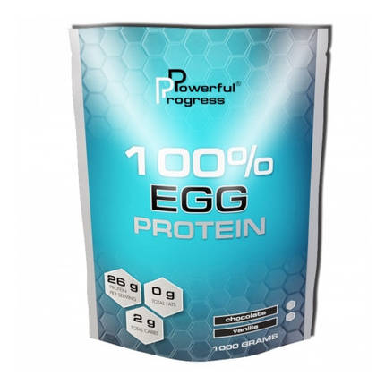 100% Egg Protein Powerful Progress 1000 g, фото 1