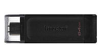 Kingston Накопичувач 64GB USB 3.2 Type-C Gen 1 DT70 Купуй І Tochka