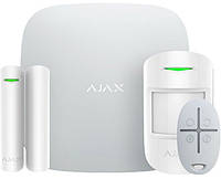 Ajax Комплект охранной сигнализации StarterKit 2, hub2, motionprotect, doorprotect, spacecontrol, jeweller,
