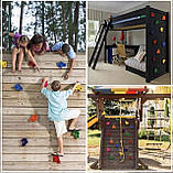 Набір зачепів 10 штук для скеледрома пластикові із кріпленнями Trizand 18533 Польща, фото 2