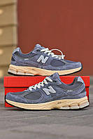 Мужские кроссовки New Balance 2002R Grey серого цвета