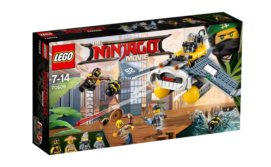 Конструктор LEGO NINJAGO Бомбардувальник "Морський диявол" (70609), фото 1