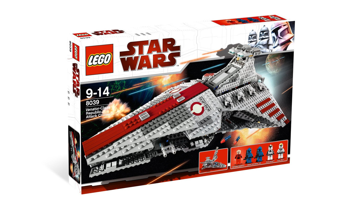 Конструктор LEGO Star Wars Атакуючий крейсер республіканців (8039), фото 1
