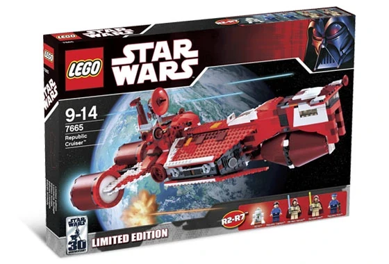 Конструктор LEGO Star Wars Республіканський крейсер (7665), фото 1