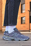 Мужские кроссовки New Balance 9060 Grey темно-серые