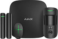 Ajax Комплект охранной сигнализации StarterKit Cam Plus, hub 2 plus, motioncam, doorprotect, spacecontrol,