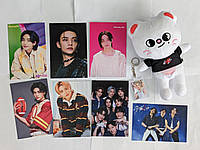 Набор Хюнджин іграшка брелок картки к-поп игрушка Хенджин Стрей Кидс Stray kids Hyunjin