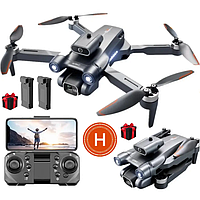 FPV дрон LSRC S1S Квадрокоптер с камерой 4K, Mini Drone - БК моторы, 100 м. до 20 хв.+ Подарки