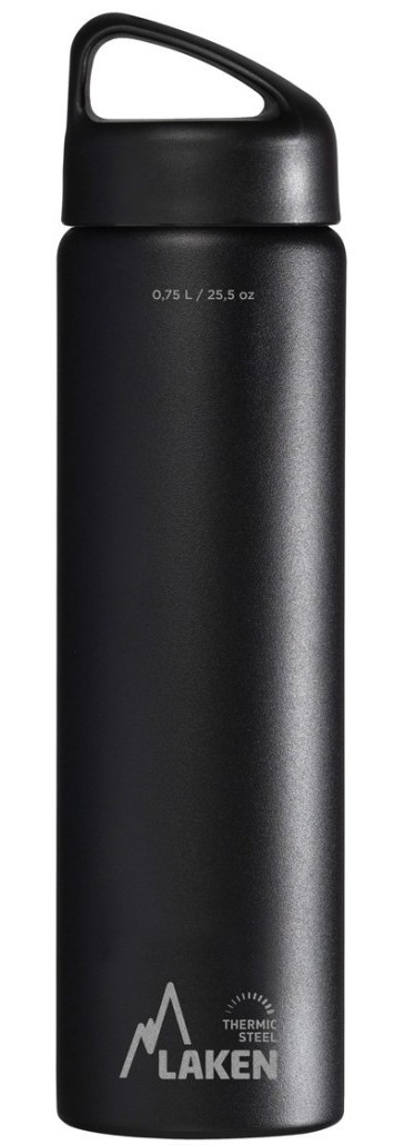 Термопляшка Laken Classic Thermo, 750 мл (Black)