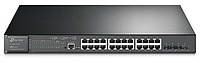 TP-Link Коммутатор TL-SG3428XMP 24xGE/PoE+384W 4x10GE SFP+ L2 JetStream 19" 1U Купи И Tochka