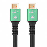 Кабель U&P HDMI 2.1 - HDMI 2.1 UltraHD 8K 60Hz 3 м Green (SSE-CA16-GN)