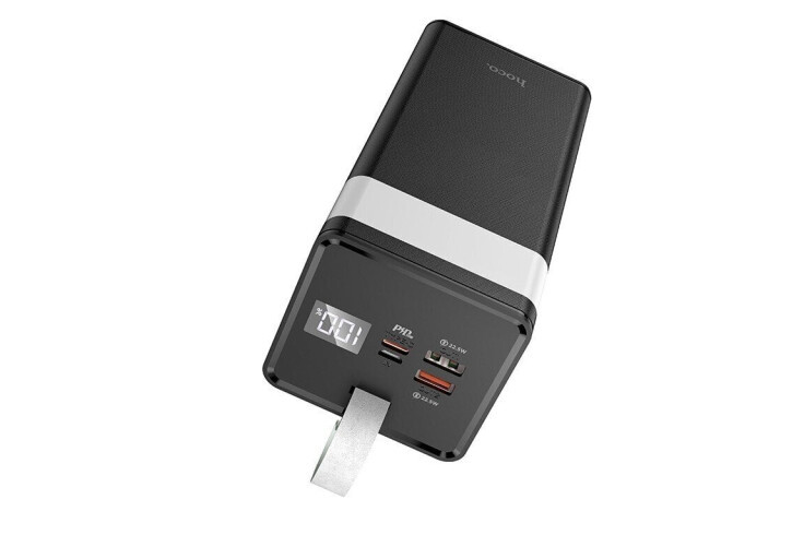 Зовнішній акумулятор Power Bank Hoco J86A Powermaster PD20W+QC3.0 - 50000mAh чорний